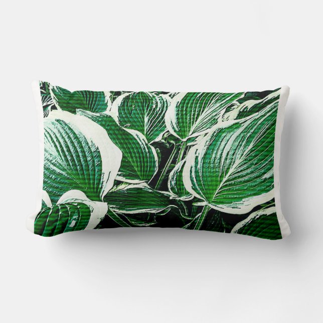 Groen Kussen met Patroon (Voorkant)
