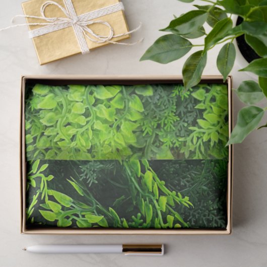 groen laat achtergrond veervuller tissuepapier (Geschenk)