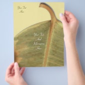 Groen laat flyer (Hand)