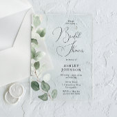 Groen laat het moderne Vrijgezellenfeest achter Acryl Uitnodigingen