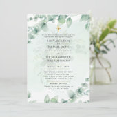 groen laat katholieke huwelijksmassa kaart (Staand voorkant)