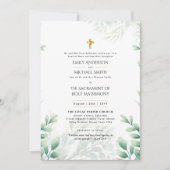 groen laat katholieke huwelijksmassa kaart (Voorkant)