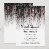 Groen laat roze lichten rustiek Vrijgezellenfeest Kaart (Voorkant / Achterkant)