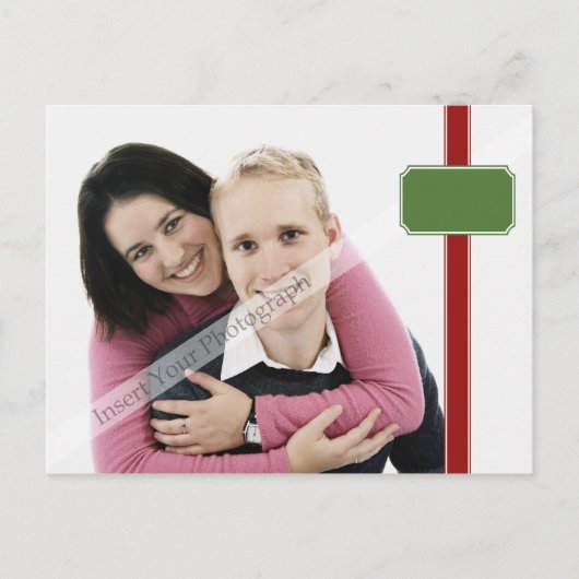 Groen label briefkaart (Voorkant)