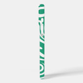 Groen labyrint grafisch patroon Case-Mate iPhone case (Achterkant / Links)