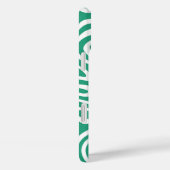 Groen labyrint grafisch patroon Case-Mate iPhone case (Achterkant / Rechts)