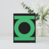 Groen lampje Lantern Briefkaart (Staand voorkant)