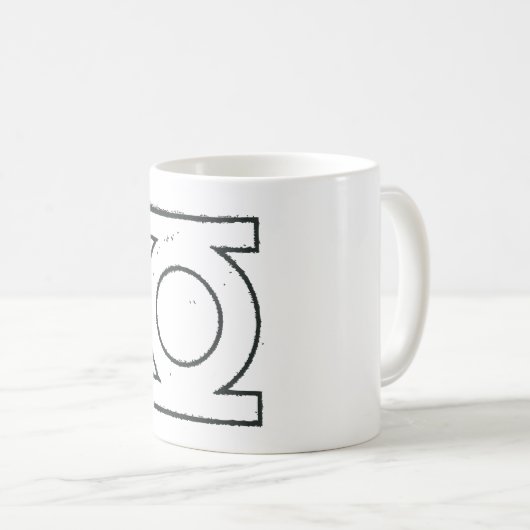 Groen lampje Lantern BW Koffiemok (Voorkant rechts)