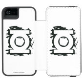 Groen lampje Lantern Incipio iPhone Portemonnee Hoesje (Agenda Open)