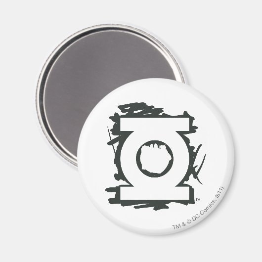 Groen lampje Lantern Magneet (Voorkant / Achterkant)