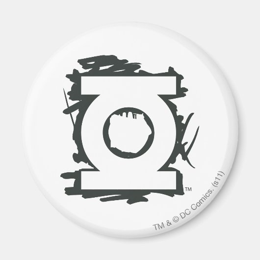 Groen lampje Lantern Magneet (Voorkant)