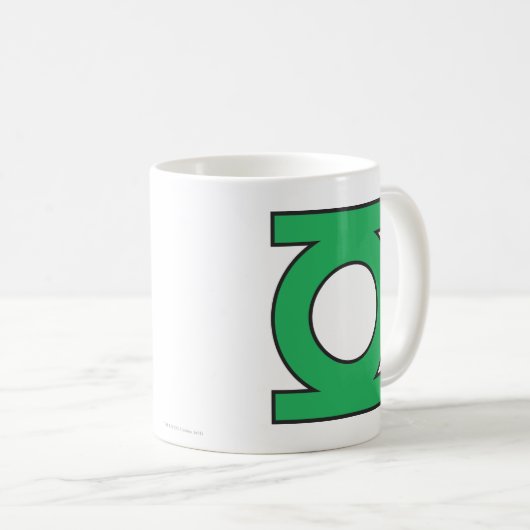 Groen lampje Lantern Mok (Voorkant rechts)