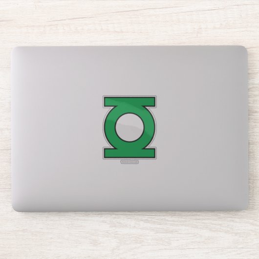 Groen lampje Lantern Sticker (Computer)
