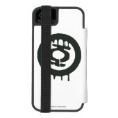 Groen lampje Verf Lantaarn Incipio iPhone Portemonnee Hoesje (Agenda Achterkant)