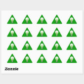 Groen lampsymbool sticker (Vel)