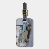 Groen land Rover Bagagelabel (Voorkant verticaal)