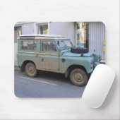 Groen land Rover Muismat (Met muis)