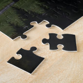 Groen landschap legpuzzel (Zijkant)