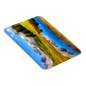 Groen landschap met het Pond- en Snowy-gebergte Magneet (Rechterzijde)