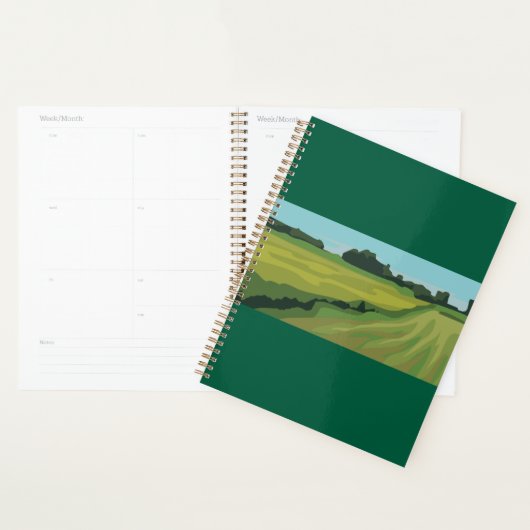 Groen landschap planner (Display)