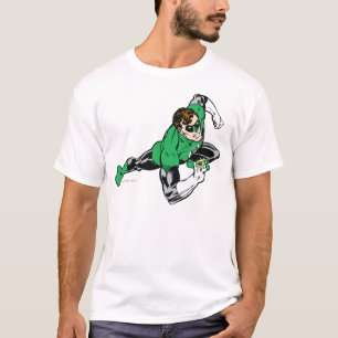 Groen lantaarnblad rechts t-shirt