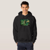 Groen lantaarns schilderen hoodie (Voorkant volledig)