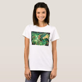 Groen lantaarns schilderen t-shirt (Voorkant volledig)