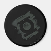 Groen lantaarnspuitsymbool magneet (Voorkant)