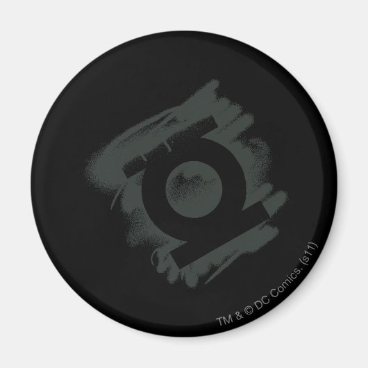 Groen lantaarnspuitsymbool magneet (Voorkant)