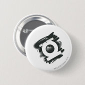 Groen lantaarnspuitsymbool ronde button 5,7 cm (Voorkant /achterkant)