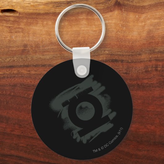 Groen lantaarnspuitsymbool sleutelhanger (Voorkant)