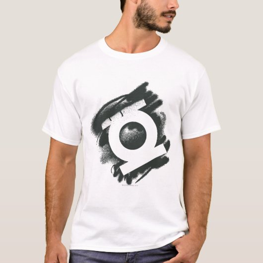 Groen lantaarnspuitsymbool t-shirt (Voorkant)