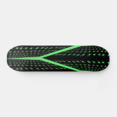 Groen laserpatroon skateboard (Horizontaal)
