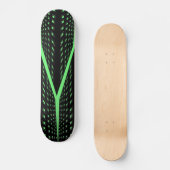 Groen laserpatroon skateboard (Voorkant)