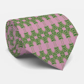 Groen lebspiegel stropdas (Opgerold)