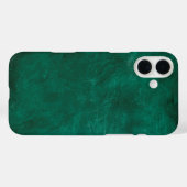 Groen leder Case-Mate iPhone case (Achterkant (horizontaal))
