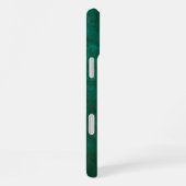 Groen leder iPhone hoesje (Rechterkant)