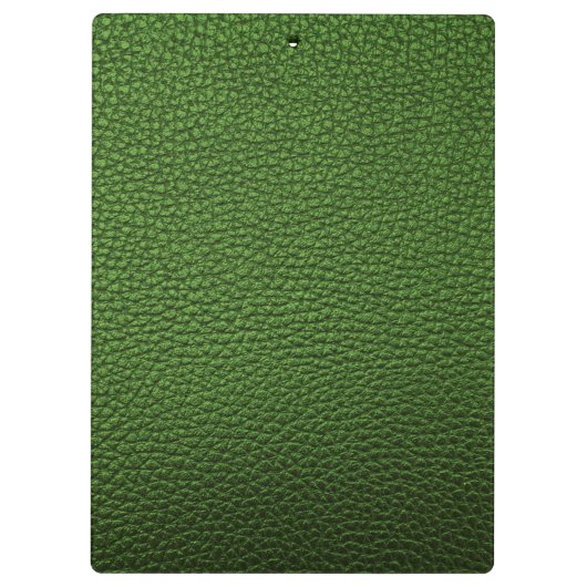 Groen leder klembord (Achterkant)