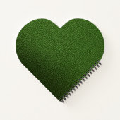 Groen leder notitieboek (Achterkant)