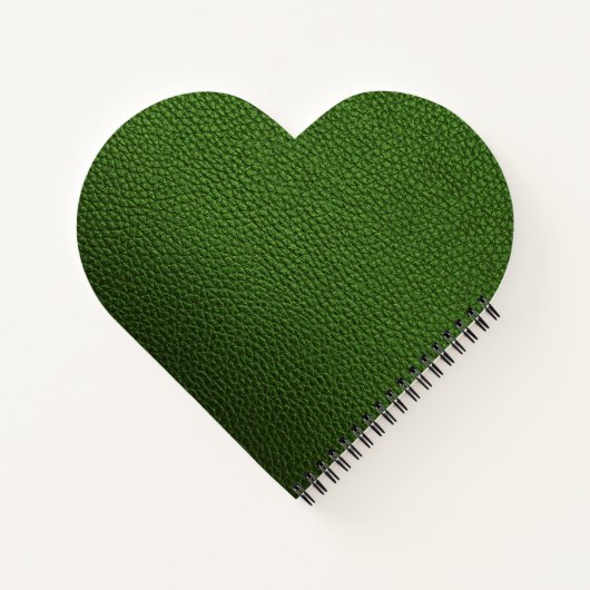 Groen leder notitieboek (Achterkant)