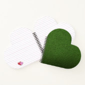 Groen leder notitieboek (Binnen)