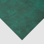 Groen leder tissuepapier (Detail)