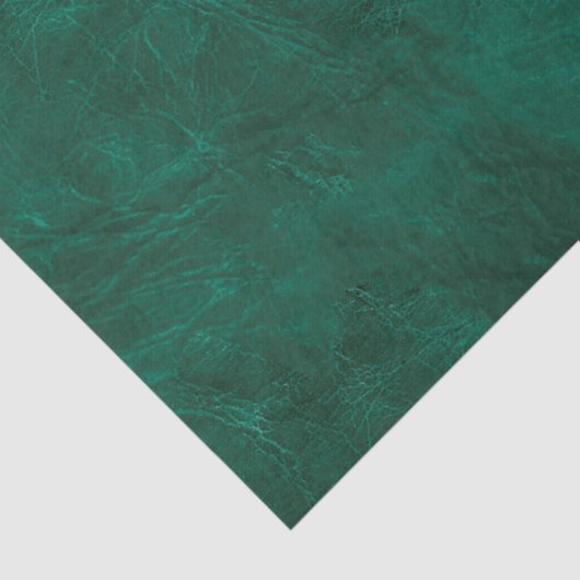 Groen leder tissuepapier (Detail)