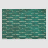 Groen leder tissuepapier (Voorkant)