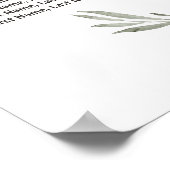 Groen leder - wizdezetkaart poster (Hoek)