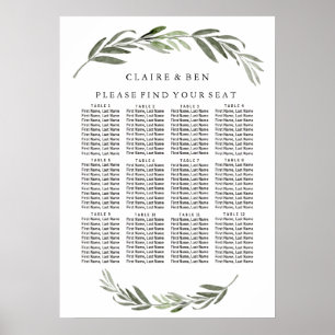Groen leder - wizdezetkaart poster