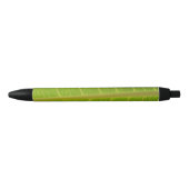 Groen lederen design zwarte inkt pen (Voorkant)
