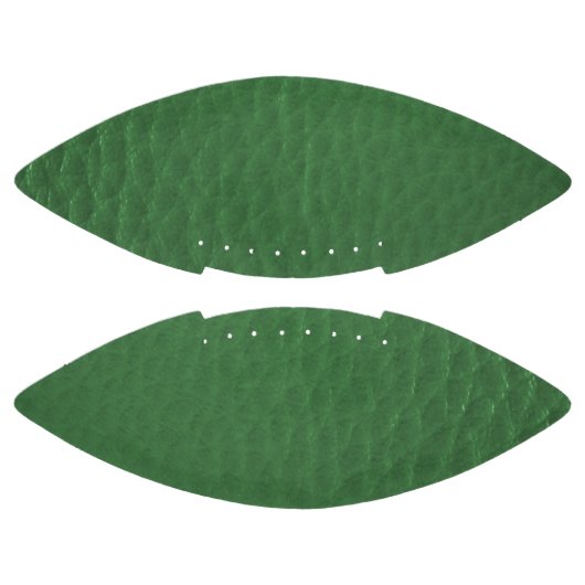 Groen lederontwerp american football (Panelen)