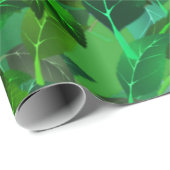 Groen lederpapier cadeaupapier (Rol Hoek)