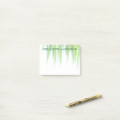 Groen lef Canopy Earth Friendly Design Post-it® Notes (Op bureau)